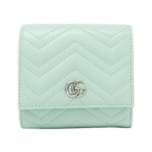 GUCCI Green GG Marmont Wallet - Picture 1 of 6
